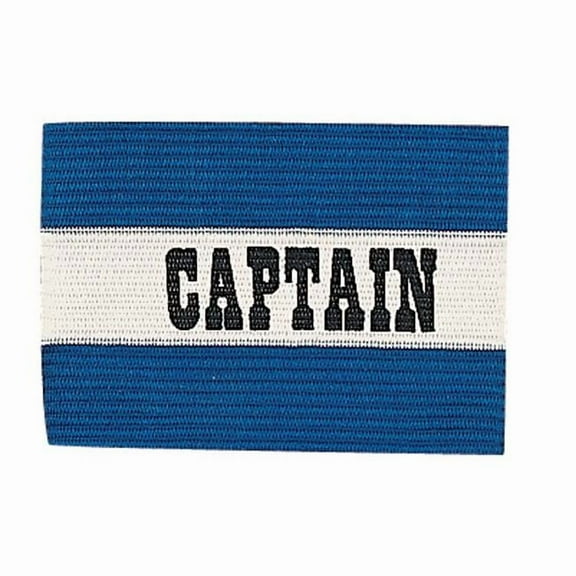 Champion Sports Youth Captain Arm Band - Royal & White