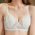 thumbnail image 3 of Agkizg Sheer Thin Wireless Push Up Bra Breathable Lightweights Fabric Soft Comfortable Everyday Wear Seamless Bralette (Women's or Women's Plus), 3 of 3
