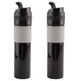 thumbnail image 1 of 2X Coffee Maker French Press Travel Coffee Mug Portable Tea and Coffee Maker Bottle, Hot and Cold Coffee Brewer, 1 of 8