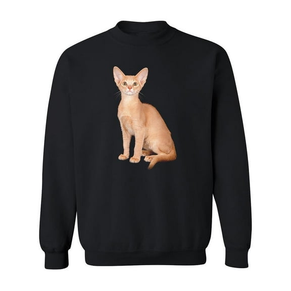 Little Abyssinian Kitty Sweatshirt Men -Image by Shutterstock, Male Small