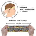 thumbnail image 7 of Wukai Modern Excavator Sports sweatband,Men & Women Sweatband Headband for Running, Cross Training, Racquetball, Working Out, 7 of 7