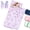 Purple Rainbow, variant on Primlect Toddler Nap Mat, Detachable Blanket & Removable Pillow, for Daycare, Camping and Travel