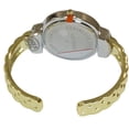 thumbnail image 4 of Blekon Collections Quartz Elegant Womens Rhinestone Bezel Stainless Steel Back Cuff Bangle Watch, 4 of 5