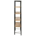 thumbnail image 5 of vidaXL Bookshelf 4-Tier Bookcase Book Rack Standing Shelves Solid Wood Mango, 5 of 16