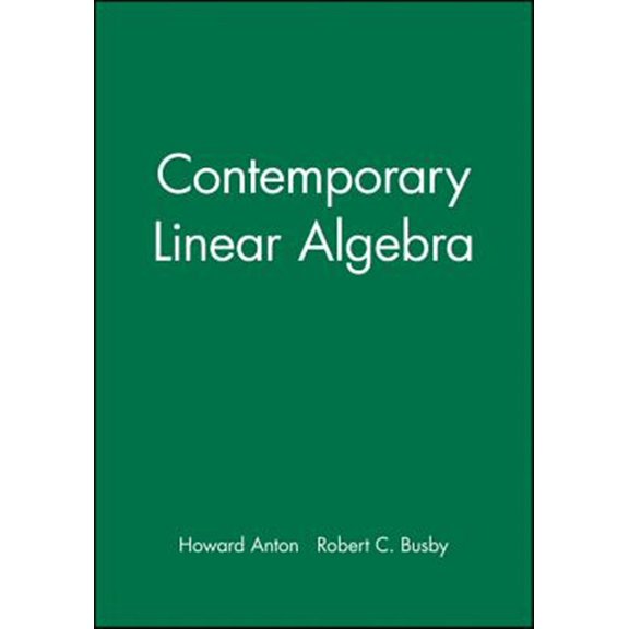 Pre-Owned Student Solutions Manual to Accompany Contemporary Linear Algebra [With CDROM] (Paperback) 0471170593 9780471170594
