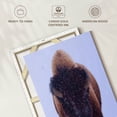 thumbnail image 6 of Elephant Stock Bison In Snow Wall Art - Vertical Canvas Wall Art - Living Room Wall Decor - Animal Canvas - Brown And Blue Decor By Olena - 30" x 45", 6 of 8
