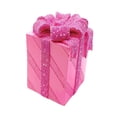 thumbnail image 3 of Caja de regalo de resina decorativa, adorno de arco, escultura, recuerdo de fiesta para decoración del hogar Rosa, 3 of 9