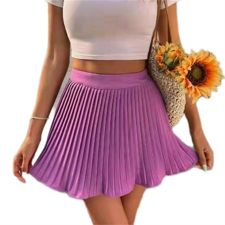 Woman High Waist Loose Skirt show your sexy leg Girls Party
