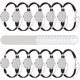 thumbnail image 1 of 36 piezas de biseles para pulseras, bandejas de base en blanco para pulseras redondas de sublimación, bisel ajustable con cabujones de vidrio y láminas de aluminio., 1 of 5