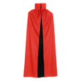 thumbnail image 2 of Cape Gothique d'Halloween de Sorcier, Cosplay de Fête, Déguisement, Col Double Face, 2 of 7