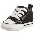 thumbnail image 2 of Converse Baby First Star High Top Sneaker, Black, 3 M US Infant, 2 of 5