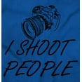 thumbnail image 2 of I Shoot People Camera Photography Pun Long Sleeve TShirt Men Women Brisco Brands L, 2 of 6