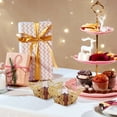 thumbnail image 4 of WORGEOUS 50 Uds. Envoltorios de trufa cuadrados para cupcakes, envoltorios de Chocolate, envoltorios para magdalenas, suministros para fiestas y bodas, 4 of 9