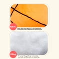 thumbnail image 7 of Basketball Pillow, Soft Cotton Basketball Shape Pillow, Stuffed Basketball Toy for Home Decor, Multi-Functional Decorative Pillow, Ideal Gift for Sports Lovers, 7 of 7