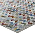 thumbnail image 4 of Modway Gemma Chevron Mosaic 4x6 Area Rug in Multicolored, 4 of 7