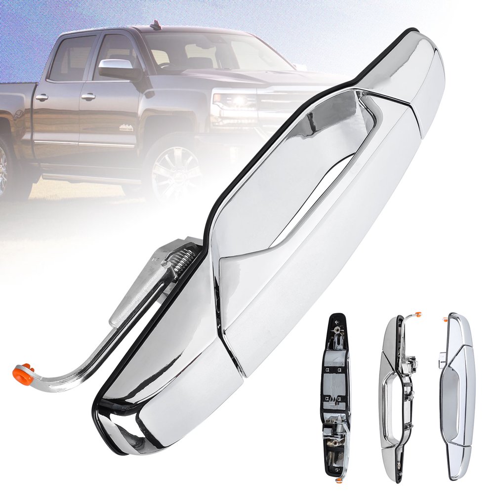 Door Handle Compatible for Chevrolet Avalanche Silverado, EEEkit Chrome