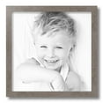 thumbnail image 2 of ArtToFrames 14x14 Inch Gray Picture Frame, This Gray Wood Poster Frame is Great for Your Art or Photos, Comes with Regular Glass (4433), 2 of 8