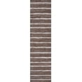 thumbnail image 3 of JONATHAN Y SANTA MONICA 2 x 10 Runner Rug, Colonia Berber Stripe - Brown/Beige, SMB125B-210, 3 of 10