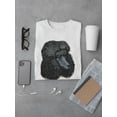 thumbnail image 3 of Sketch Of Poodle Dog T-Shirt Men -Image by Shutterstock, Male 3X-Large, 3 of 4