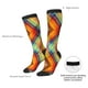 thumbnail image 4 of Balery Abstract Watercolors Tartan Calcetines novedosos Calcetines deportivos Calcetines hasta la rodilla Calcetines de algodón Calcetines originales y geniales, 4 of 6