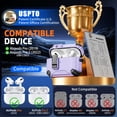 thumbnail image 2 of Funda con soporte de teléfono y kit de limpieza para AirPods Pro, 2 of 7
