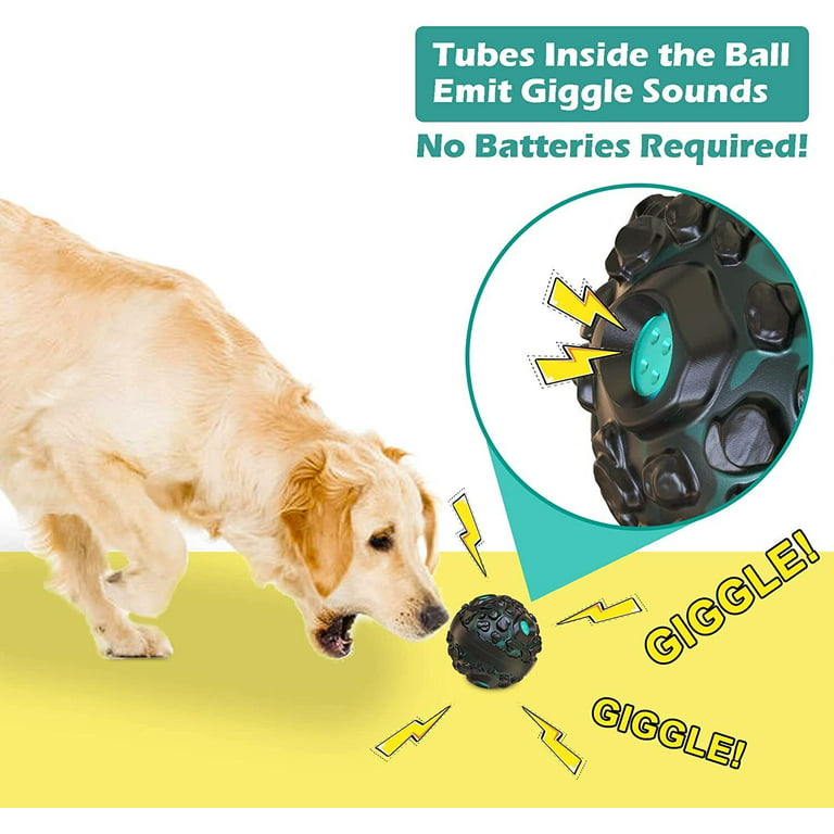 Dog Balls Treat Dispensing Dog Toys, Dog Toys for Aggressive Chewers Large  Dog