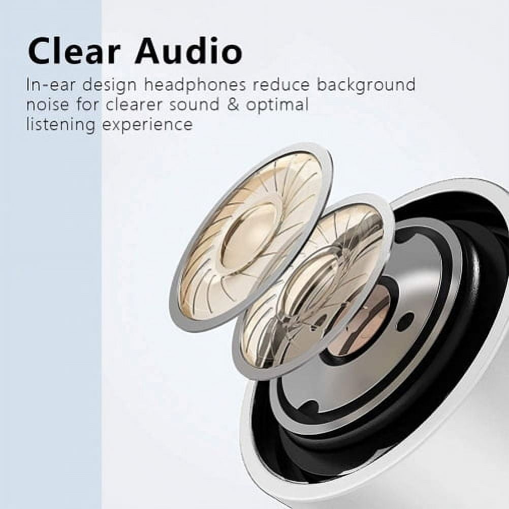 For Moto G Stylus 5G (2023) Wired Earphones - Hi-Fi Sound Headphones Handsfree Mic Headset Earbuds In-ear Earpieces for Motorola Moto G Stylus 5G (2023) Phone