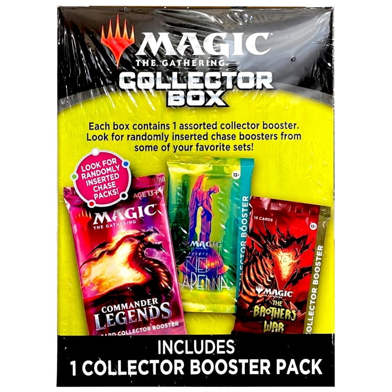 Magic: The Gathering Collector Booster Value Box, Includes Chase Packs,  Magic Cards - Walmart.com