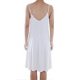 thumbnail image 4 of Womens Adjustable Spaghetti Strap Flowy With Lace Applique Party Dress, 4 of 6