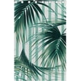 thumbnail image 4 of Coolnut Tropical Leaves Thermal Insulated Blackout Grommet Window Curtain Panels 84x55 inch Room Darkening Curtain Set 2 Panels for Living Room Bedroom, 4 of 6