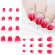 thumbnail image 5 of 24 piezas desmontables de cubierta completa puntas de uñas postizas manos artificiales decoración de manicura 1#, 5 of 8