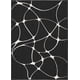 thumbnail image 1 of Tapete Celine Black 160X230 Cm, 1 of 5