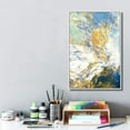 thumbnail image 2 of wall26 Framed Canvas Wall Art for Living Room, Bedroom Organic Abstract Painting Canvas Prints for Home Decoration Ready to Hang - 24x36 inches, 2 of 4