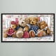 thumbnail image 3 of Punto Cruz Algodón Bordado Cgtredaw Lienzo Decorativo 14 Quilates familia Ositos A, 3 of 9