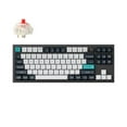 thumbnail image 1 of Keychron Q3 Max Hot-swappable RGB Mechanical Keyboard 2.4 GHz & Bluetooth Jupiter Red Switch Aluminum Frame TKL Layout (87 Keys) for Windows Mac OS, Carbon Black (Q3M-M1), 1 of 12