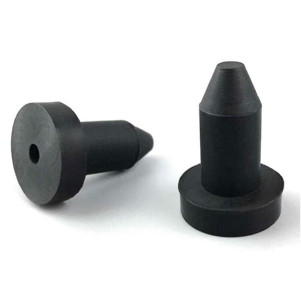 Tapón Durable Tapón Caucho Para Kayak Barco Nuevo (negro)(6pcs)