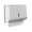 White, variant on Riousery Black Wall Mount Paper Towel Dispenser, Z Fold ABS Durable Hand Towel Holder for Office, Mall and Medical Facilities, Black (10.6 x 8.1 x 4.1 inches / 27 x 20.5 x 10.4 cm)