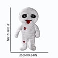 thumbnail image 3 of Mummy Shaped Hanging Hand Towel - Thick Fleece Water Absorbing Decor Cloth for Kitchen and Bathroom - Perfect for Halloween and Seasonal Home Decoration - Soft and Durable for Daily Use, 3 of 7