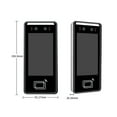 thumbnail image 2 of Fingerprint Attendance Machine Fingerprint Attendance Biometric Fingerprint Attendance System ,Versatile Punching Options, 2 of 6