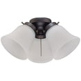 thumbnail image 2 of Westinghouse 7782600 3-Light Oil Rubbed Bronze Cluster Light Kit, 2 of 3