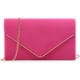 thumbnail image 1 of Bolso de mano de noche Dasein Velvet con correa de cadena rosa, 1 of 6