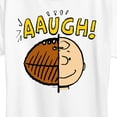 thumbnail image 3 of Peanuts - C Brown Half Football Head - Women's Short Sleeve Graphic T-Shirt, 3 of 6