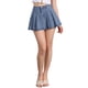 thumbnail image 1 of Falda Mini de Mezclilla Casual Plisada para Mujer INSPIRE CHIC Color Azul Cielo XS, 1 of 5