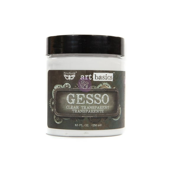 PRIMA MARKETING INC Art Basics - Clear Gesso (8.5 fl. oz.) UPC 655350961466
