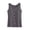 Dark Gray, variant on asjyhkr Built in Bra Tank Tops for Women Button Loose Crew Neck Summer Outfits Daily Casual Loungewear Sleeveless Tops