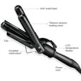 thumbnail image 2 of Triple Barrels Hair Curling Iron 32mm Hair Curler Plank Tongs Ironing Corrugated Corrugation Styling Tools Styler, 2 of 5