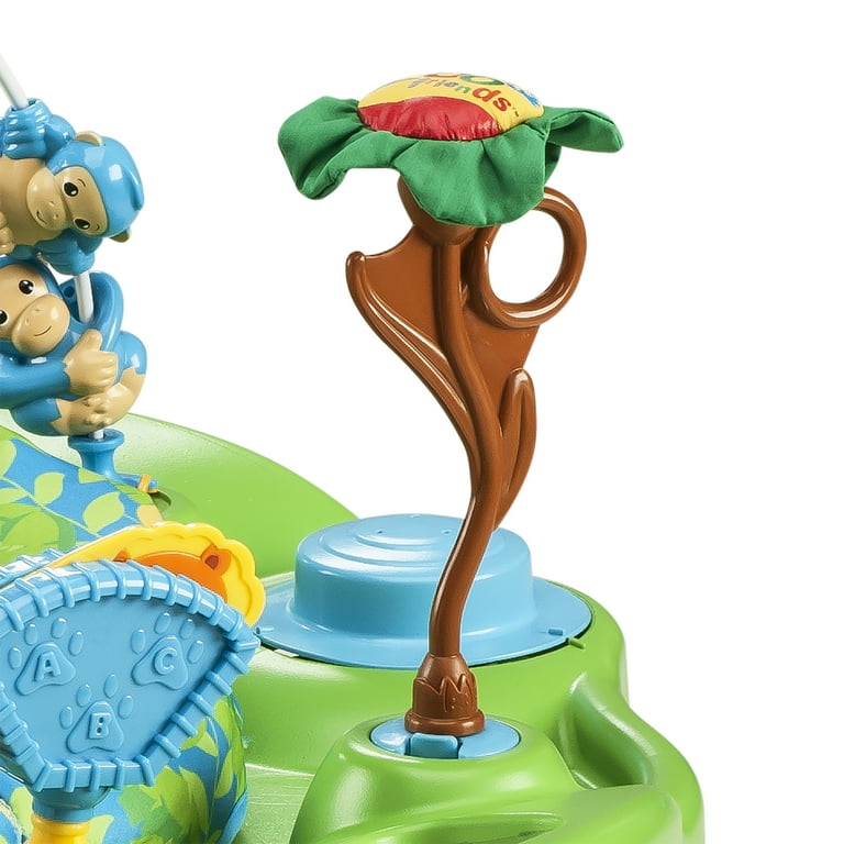 ExerSaucer Zoo Friends Bouncer: Babies Animal Play Center