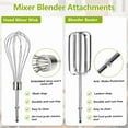 thumbnail image 4 of KLYNE - Hand Mixer Beaters Compatible With Hamilton Beach Hand Mixer 62682Rz 62692 62695, 4 of 5