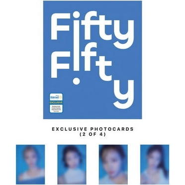 FIFTY FIFTY - The Beginning (Walmart Exclusive cover, Photocards) - K-Pop CD
