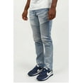 thumbnail image 4 of Reason Brand Men's Slim Skinny Fit Stretch Moto Jeans (34, Pines Slim), 4 of 5